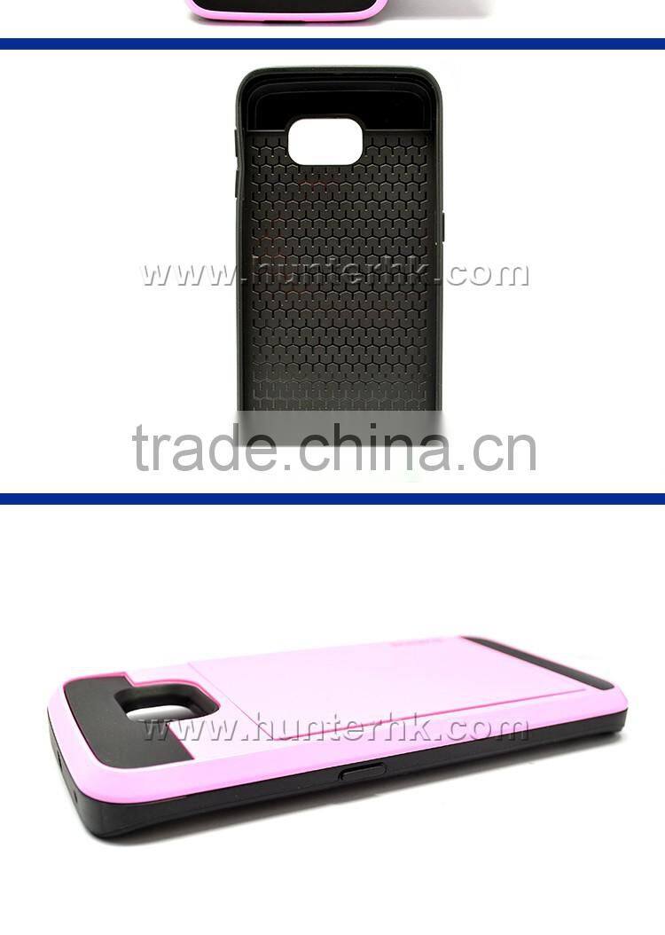 Hot Sale Card Slot TPU+PC Case For SamsungS3