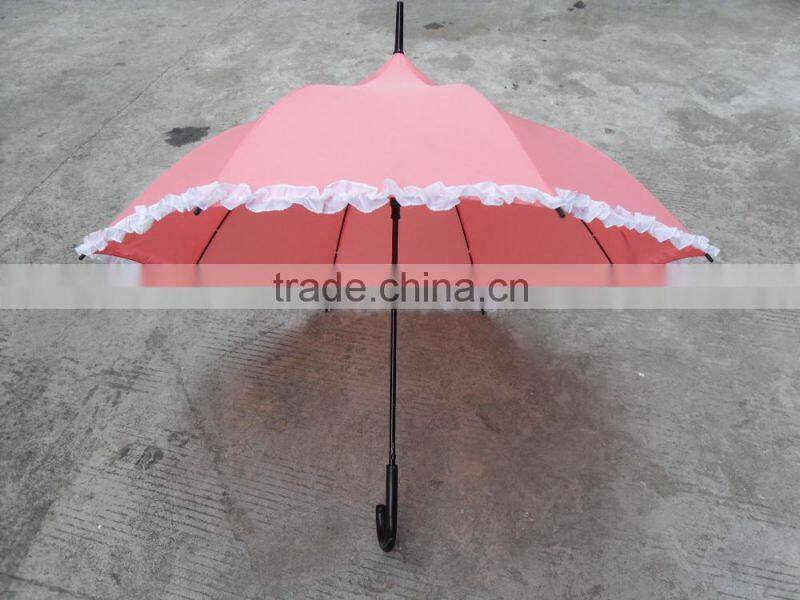 lace edge pagoda umbrella