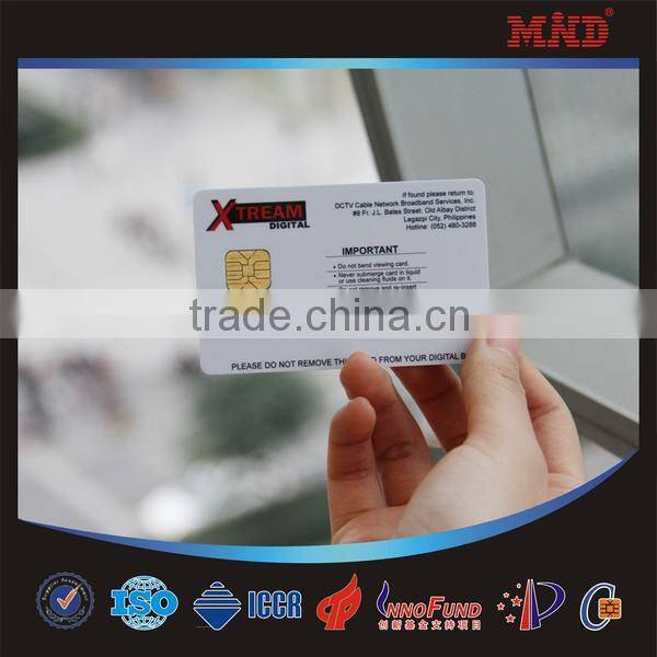 MDC154 Blank contact IC card with compatible 4442 4428 5542 5528 chip