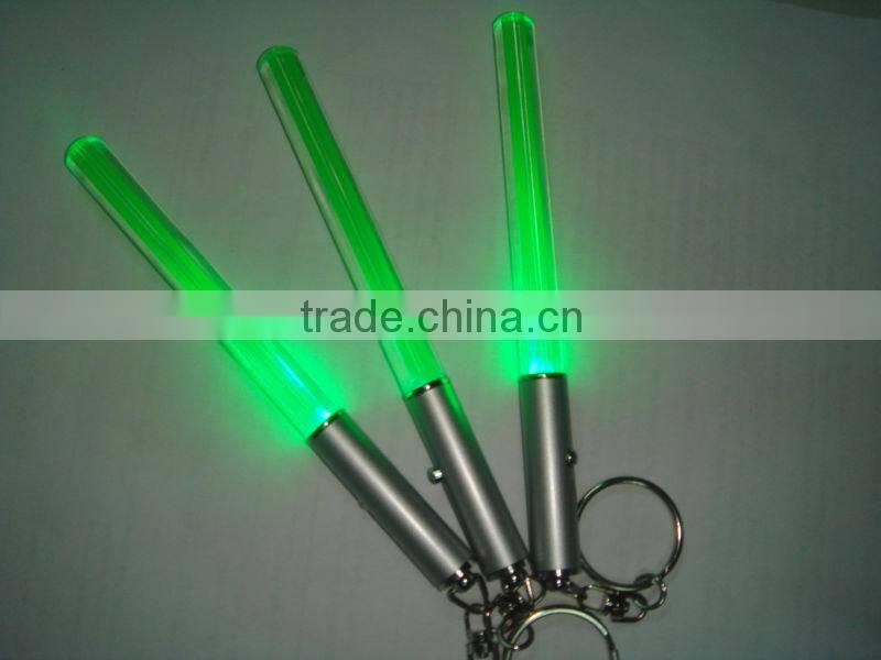 led glowing stick , party supplying high quality acylic led blinking stick , factory supplying led flashing stick for promotion