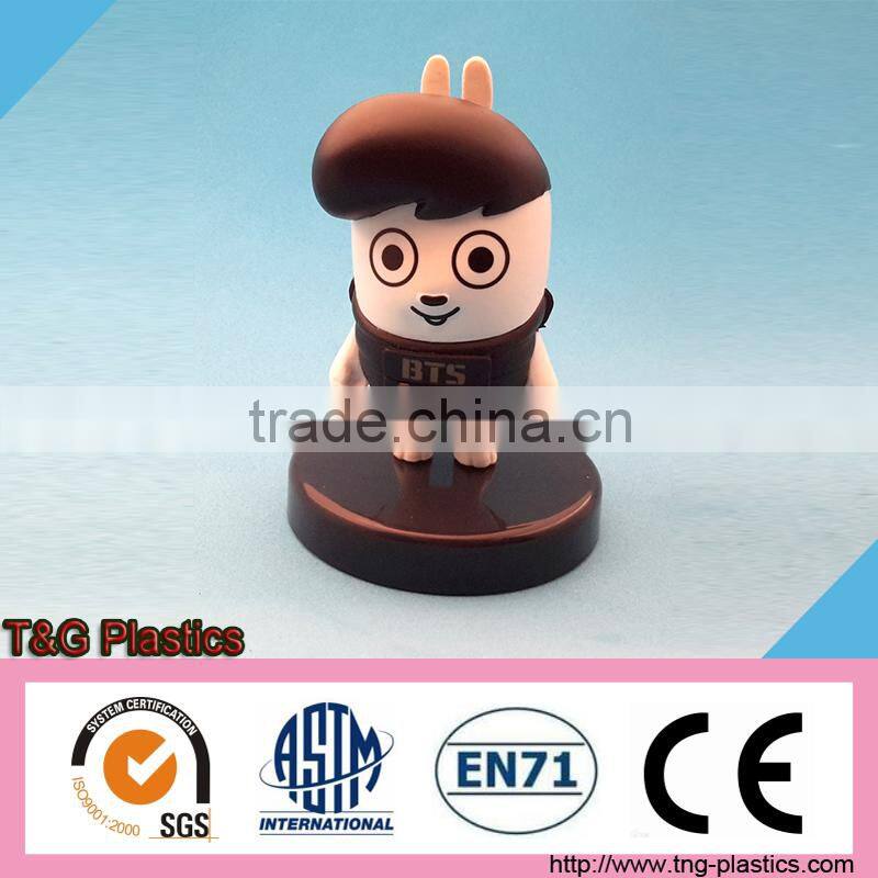2016 Popular pvc plastic action mini figures for kid