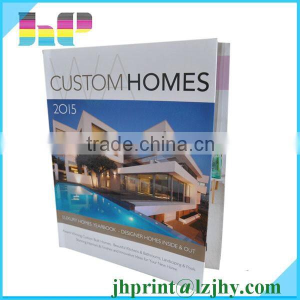 2015 hot sale books printing Perfect binding text book embossed book cover