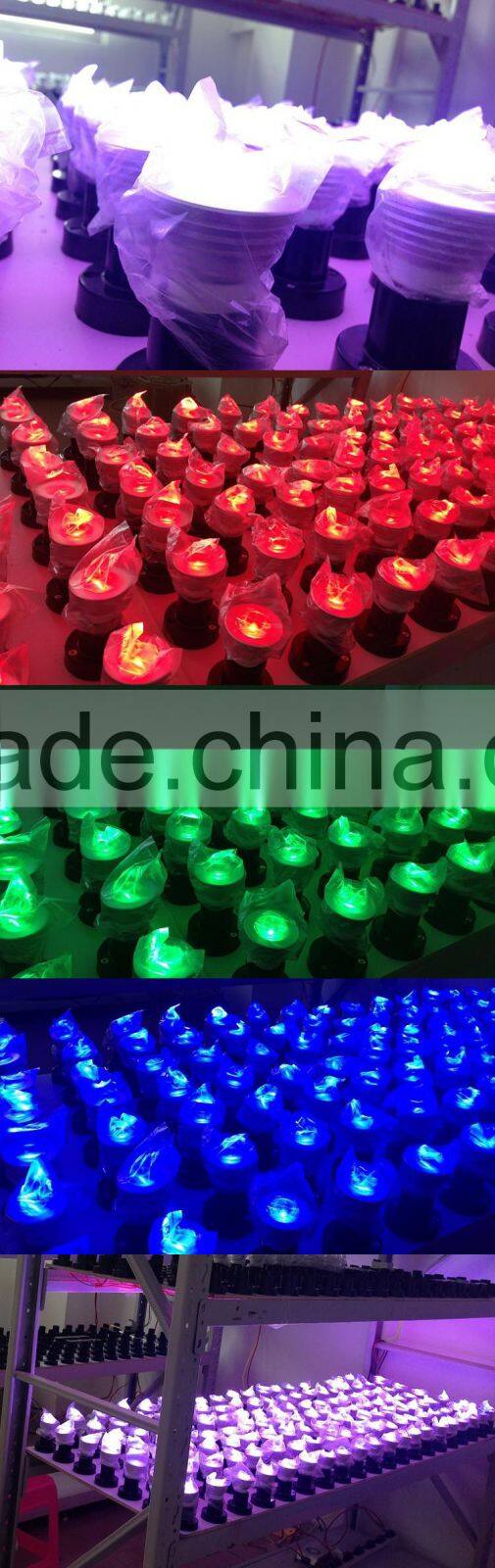 3w RGB battery operated color changing led lights