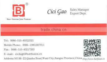 SHG 1200 multi-angle pipe butt fusion welding machin to make pipe fittings elbow, tee,cross