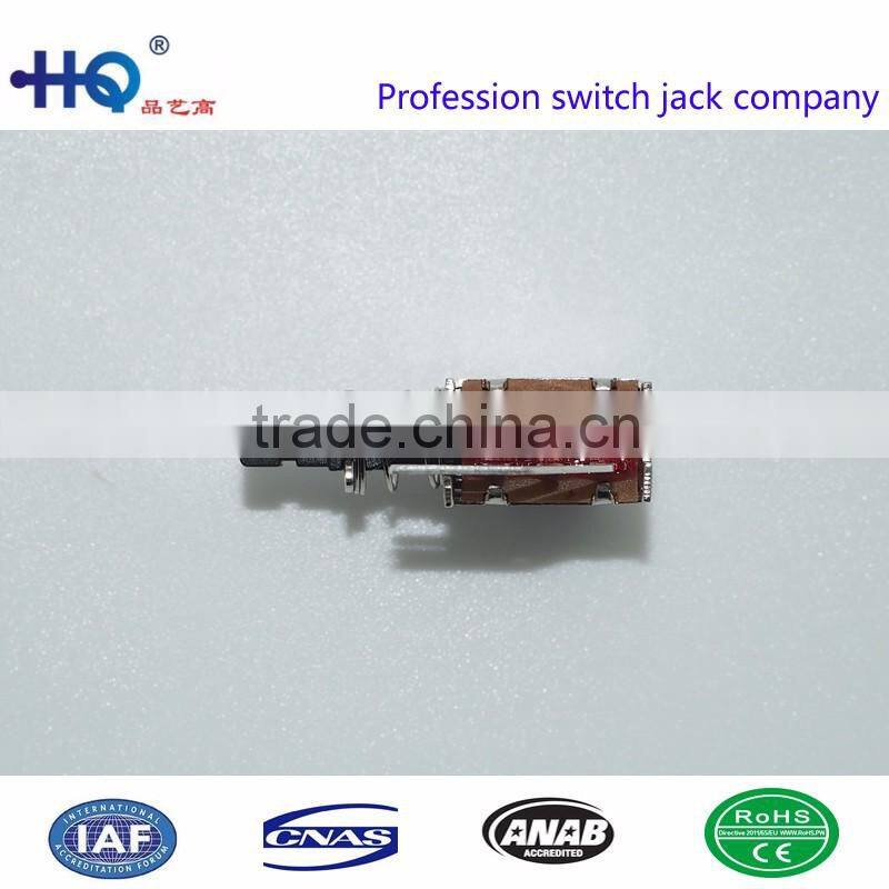 Affordable price push button locked switches, with black knob , PS-22F27