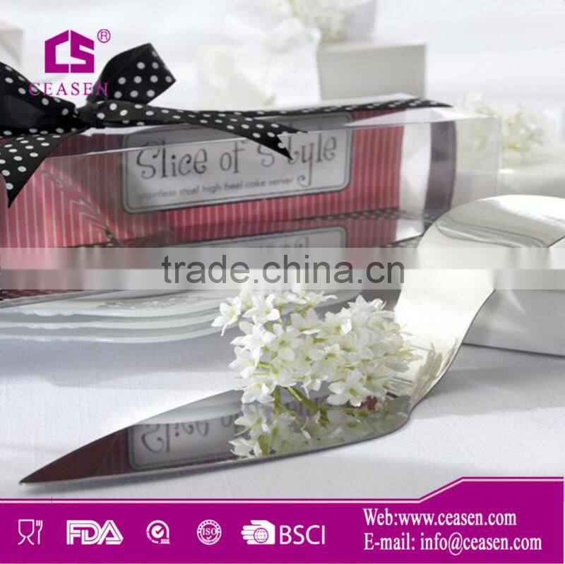 hot sale high heel Cake server