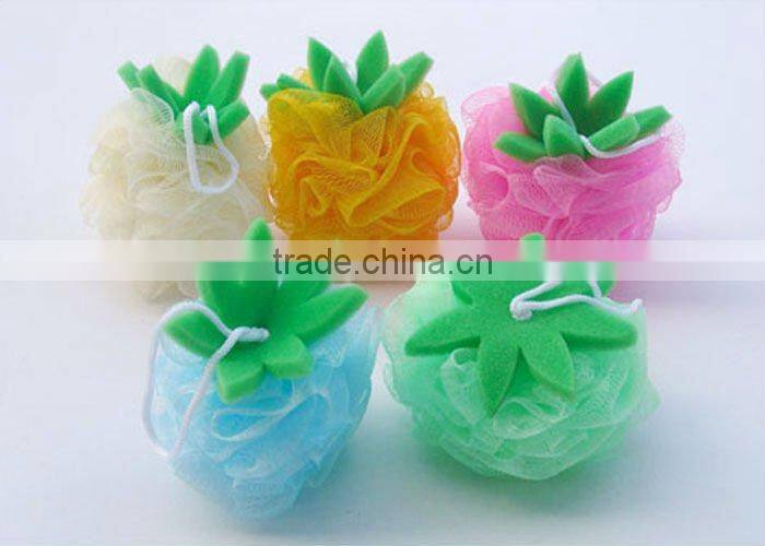 2012 colourful hot sell bath sponge angel bath set