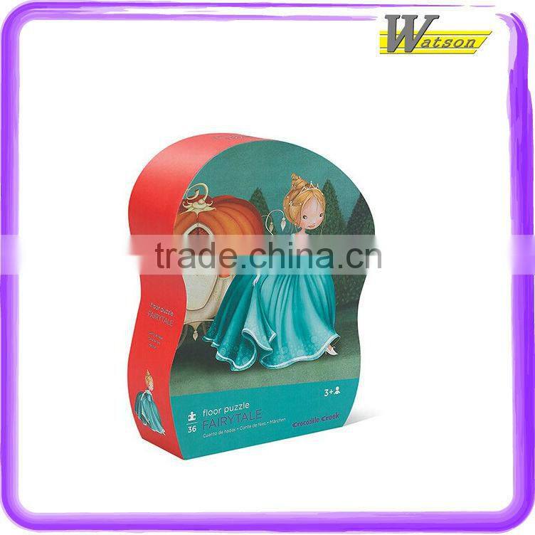 Hot Selling Little Funny Girl 36 Pieces Two side Printing Machine Jigsaw Puzzle