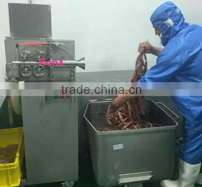 industrial peeler machine/ sausage casing peeling machine