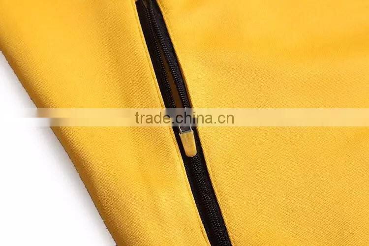 China custon made printed Breathabel polyester zip up soccer jacket Sports Jacket
