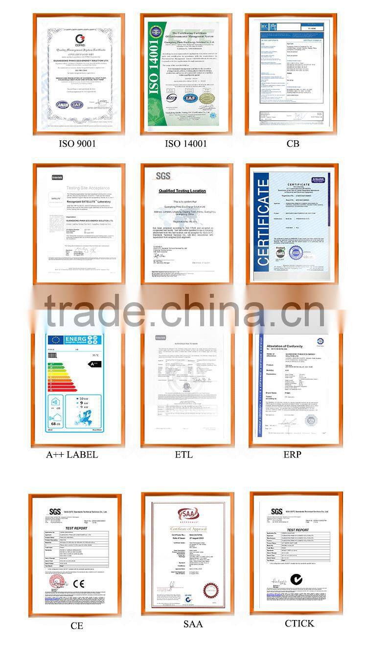 PHNIX Polaris Series EVI Air to Water Heat Pumps for Room Heating/Cooling Even in Low Temp -25C
