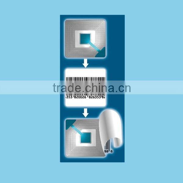 EAS system RF self-adhesive security label