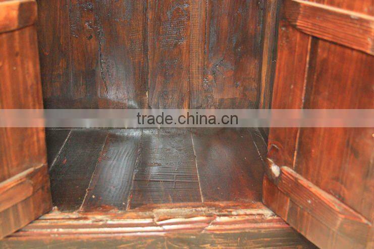 Chinese antique furniture long distressed sideboard