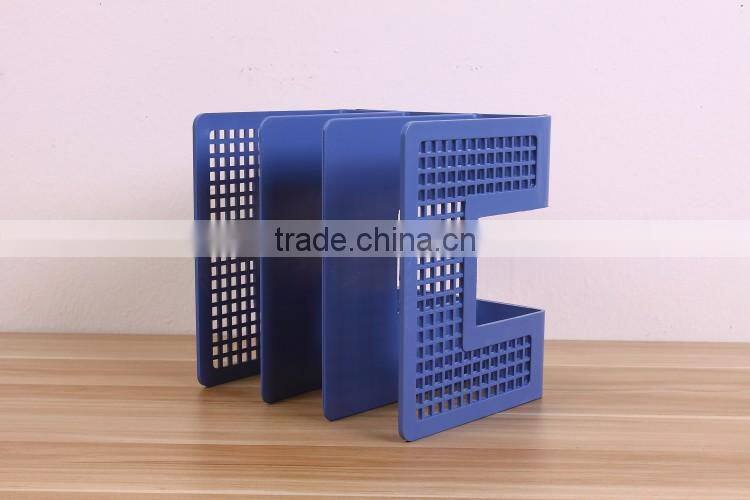 Office desktop cheap adjustable plastic Bookends