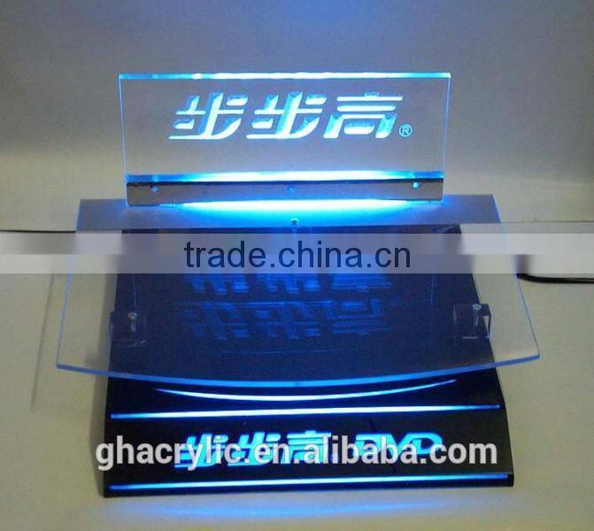 GH-RZ519 Fashional design Acrylic Display Rack ,top grade acrylic display rack