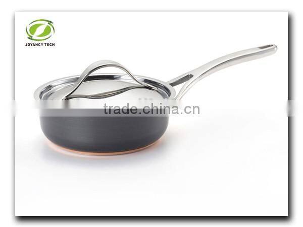 Aluminum Non-stick Press Saucepan Milk Cooking Pasta Noodle Soup Pot with Lid