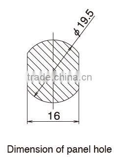 Anti-drill breaking industrial lock, Standard lock in Japan