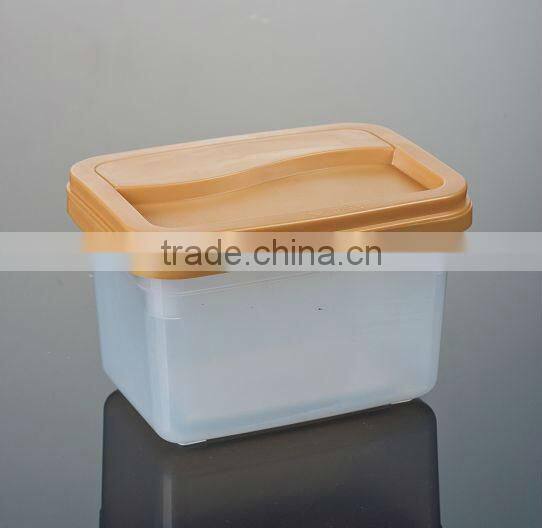 Food grade fruit preservation box with flip cap 720ml