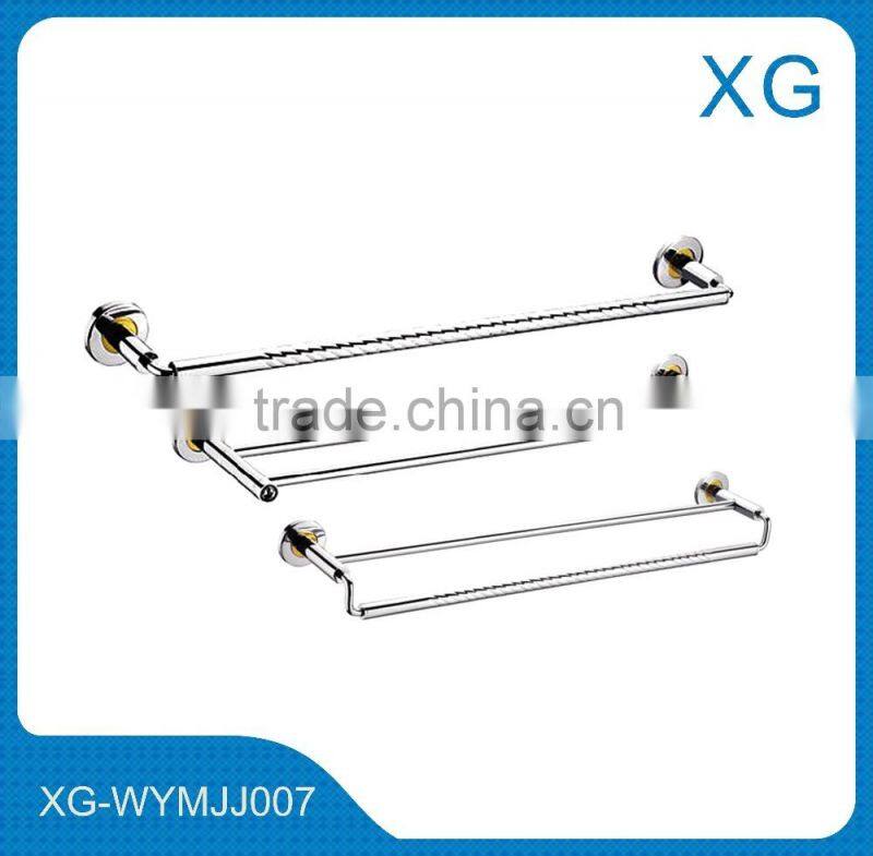 Stainless steel wall mounted towel shelf/Multifunctional towel shelf/Shampoo holder