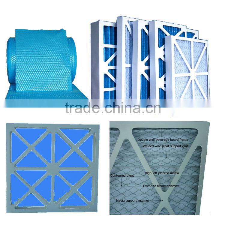 blue white color disposables pre filter