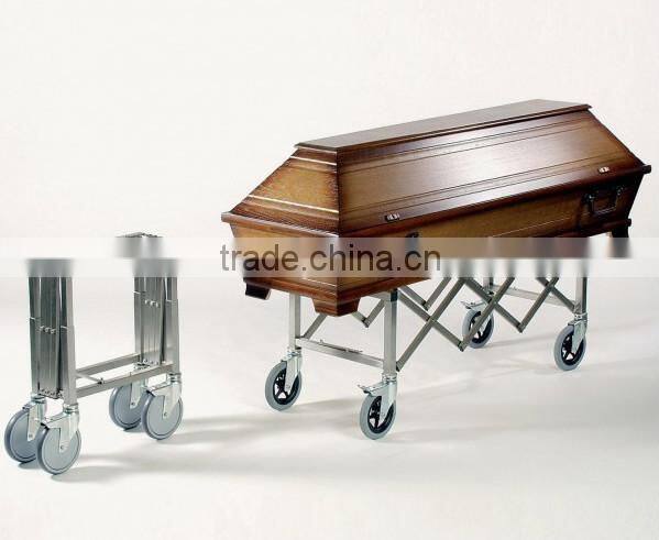 NEW!!! aluminum funeral coffin trolley