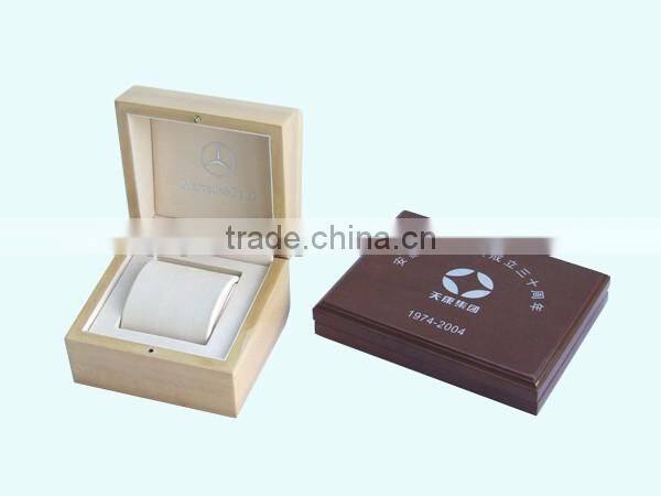 High Quality Cheapest Luxury Custom Printed Natural Wooden Tea Box/Wooden Packing Box