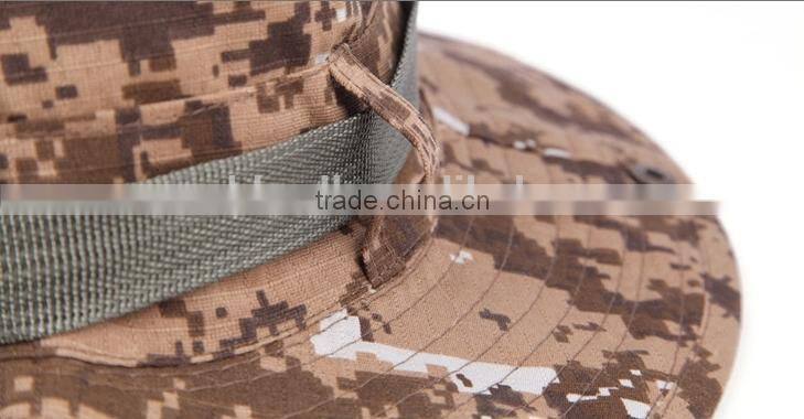 outdoor camping camouflage fishing hat cap