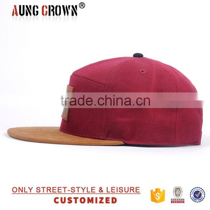cool design 6 panels flat caps