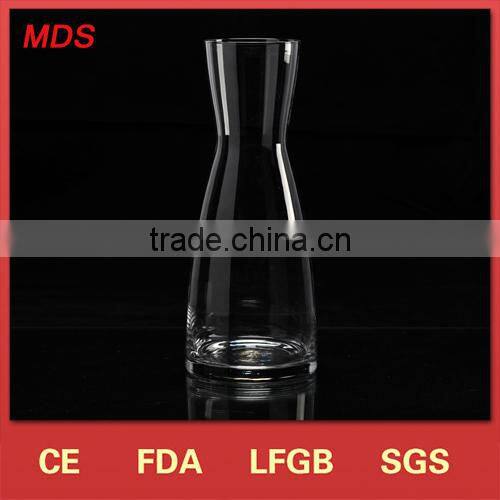 Wholesale tall glass vase transparent wedding centerpiece vases