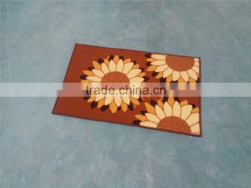Loop pile door mat