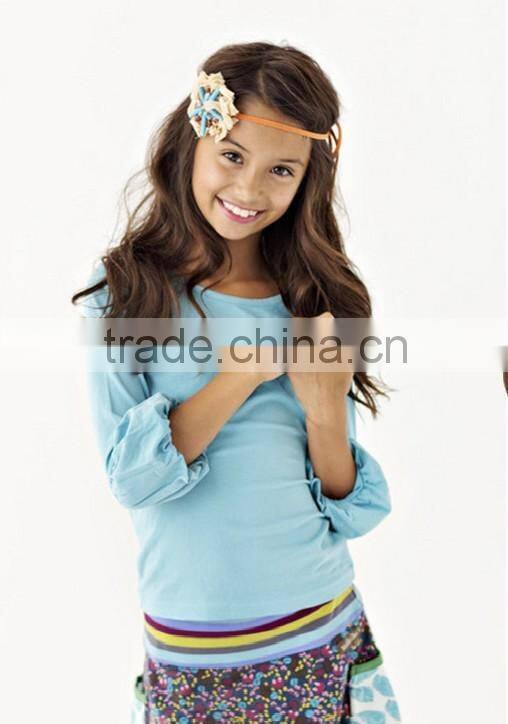 Puff shirts top for children 2000pcs in stock,Baby tank top in stock,Cheap Blouses&Tops for girls