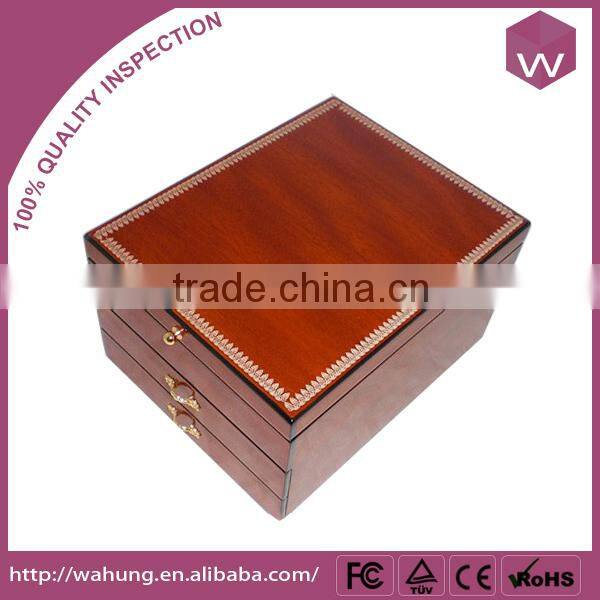 High quality customer wood lacquered cigar boxes