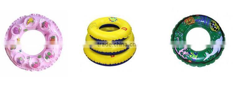 Promotional customized inflatable neck ring baby swimming neck ring