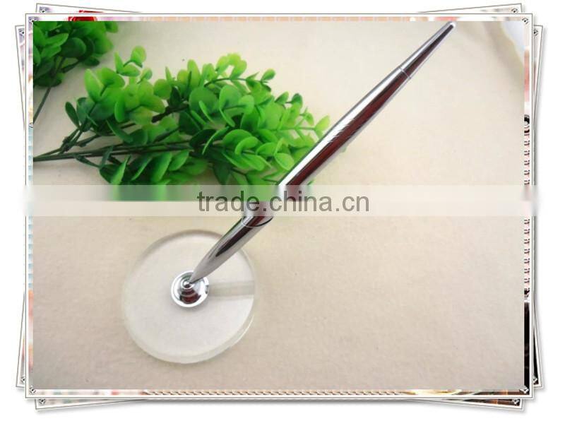 TT-05 high quality metal table pen , silver table pen for bank