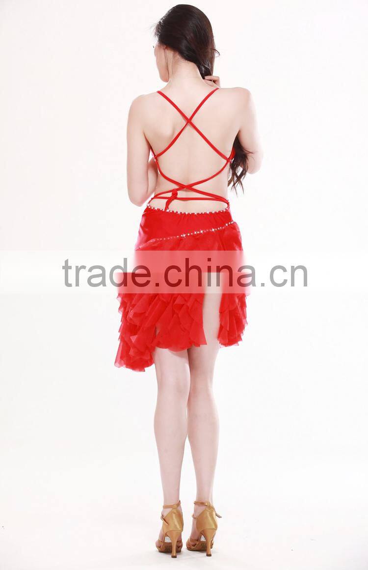 Sexy Latin Women's belly dance dress costume for performance (QC2096)