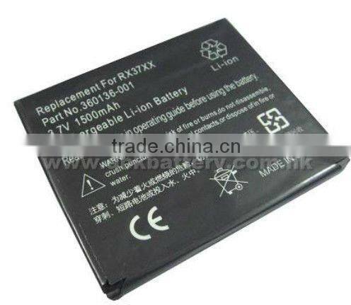 RX3700H PDA BATTERY FOR IPAQ HX2190, IPAQ HX2408, IPAQ HX2490, iPAQ hx2495, IPAQ HX2755, IPAQ HX2790, iPAQ hx2795, IPAQ RX3100