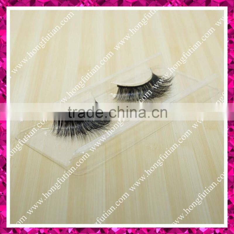 2016 new type false eyelash; 3D mink strip eyelash