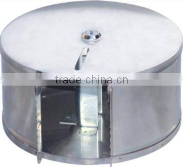 JHC-Round paper dispenser/Stainless steel tissue box/Durable paper dispenser
