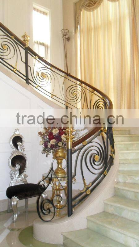 Top-selling modern metal stair handrail