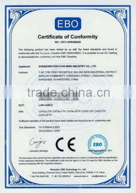 Networking cable cat 6 cable