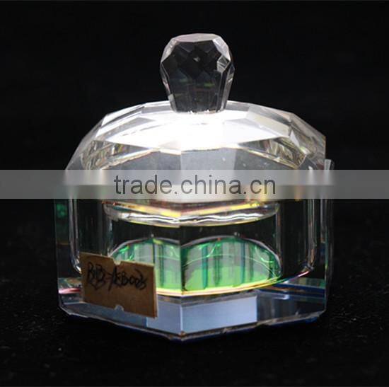 Nice Crystal Glass Candy Bowl with Lit