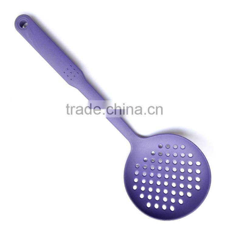 food grade nylon non-stick plastic colorful kitchen utensil set