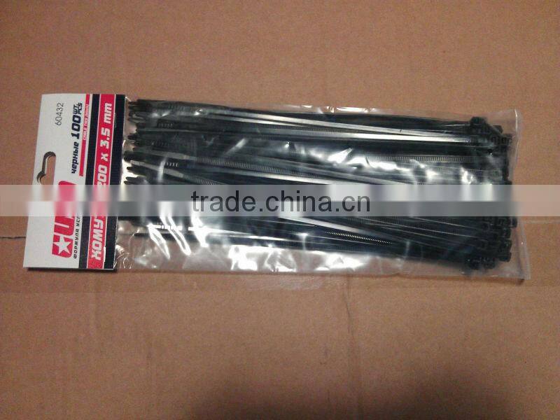 hot sale nylon zip ties 5*160 with UL CERTIFICATE