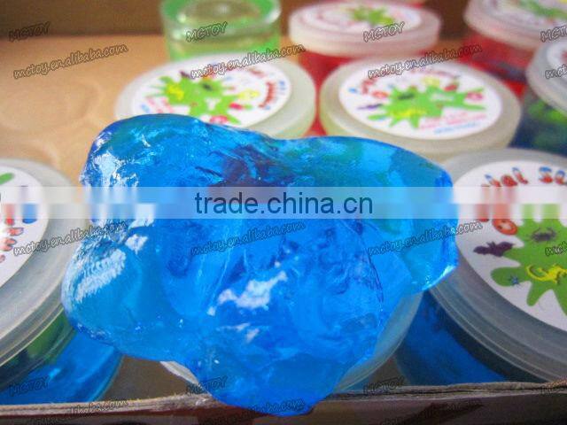 LOW PRICE novelty magic crystal putty slime crystal gift crystal toy barrel slime magic putty toys green slime