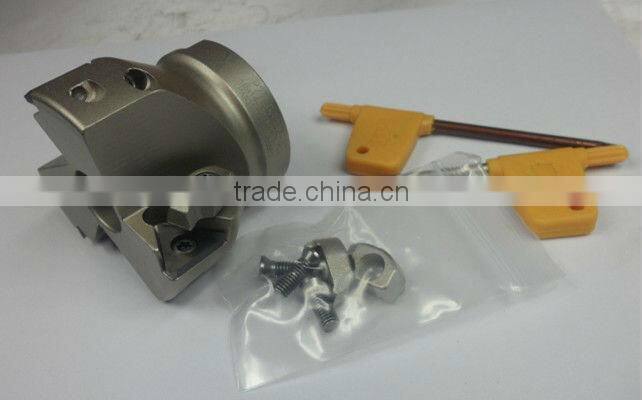 Facing Milling Diameter 80mm Square Face Mill 90 Degree