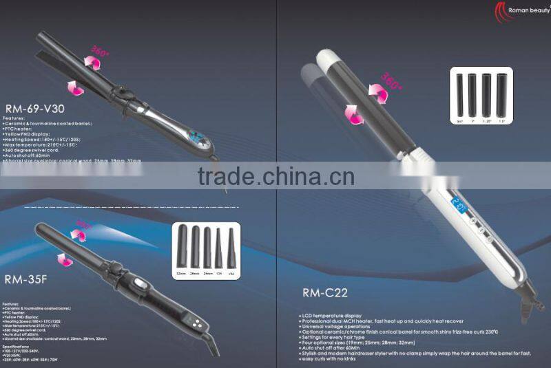 2.5" Wide Hair Straitener with Digital Temperature