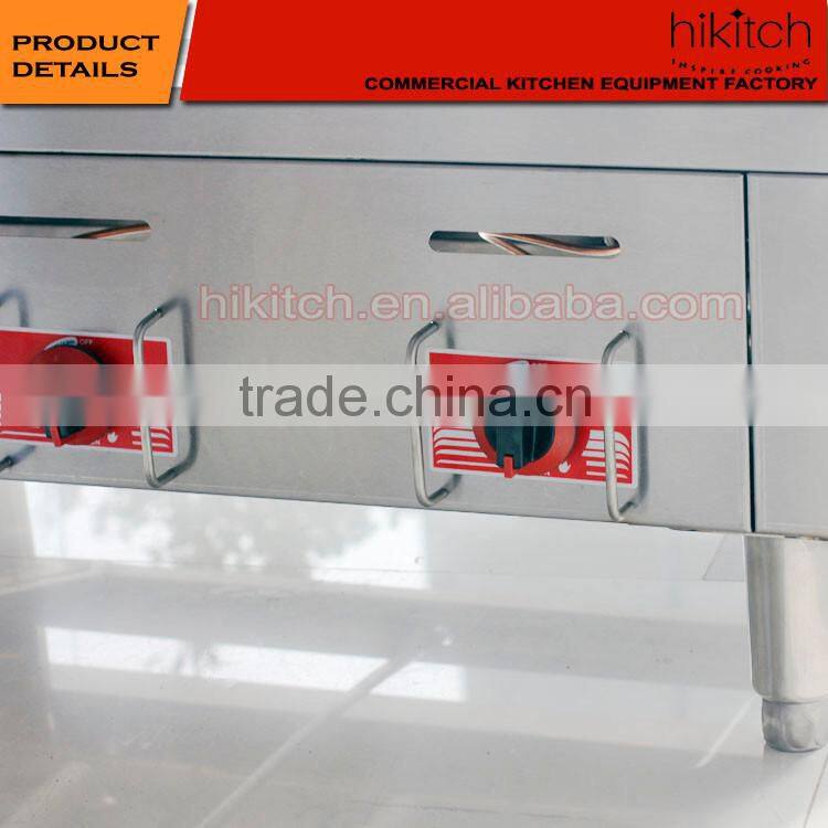 Stainless Steel Griddle Counter Top Flat Plate Gas Griddle in Guangzhou