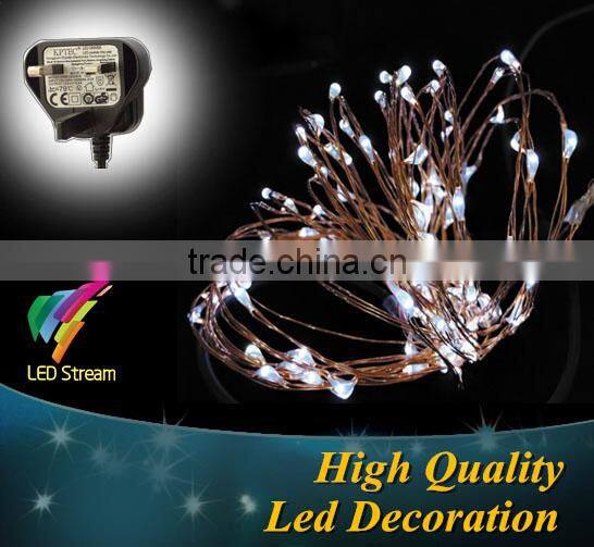 1m 2m 3m 5m 6m 8m 10m 20m LED garland wedding light dimmable home garden tree party decorative string lights