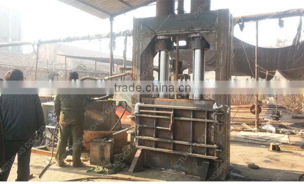 hot selling hydraulic baler for plastic cardboard