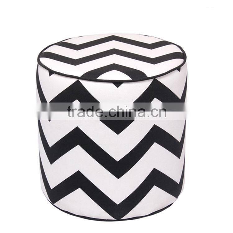 Customized Logo Furniture Supplier Soft Pouf Filling